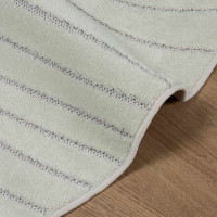 Produktbild för Områdesmattor Rund PALMERAS Grön Ø 120 CM Polyester