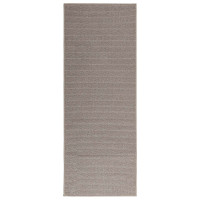 Produktbild för Områdesmattor Rektangulär LUGO Taupe 80 x 150 cm Polyester