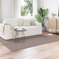 Produktbild för Områdesmattor Rektangulär LUGO Taupe 120 x 170 cm Polyester