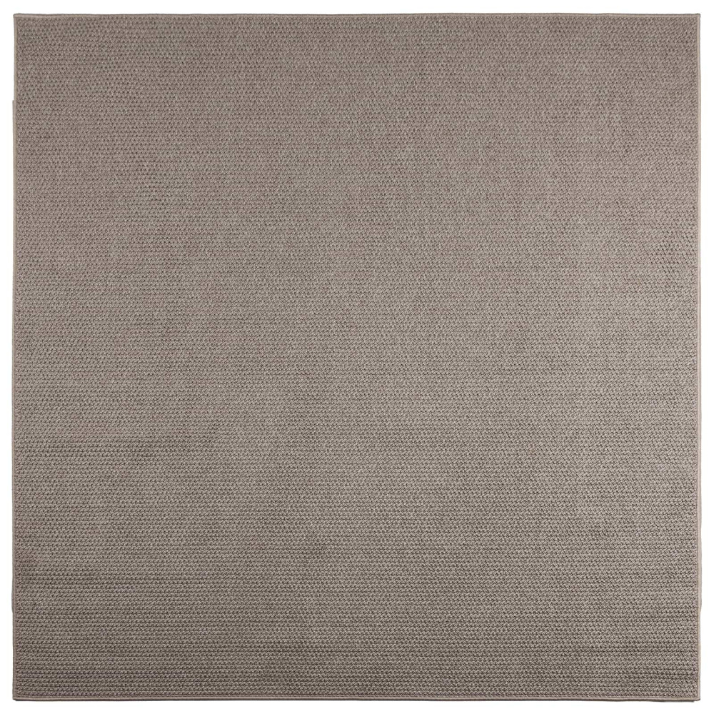 Produktbild för Områdesmattor Fyrkantig LUGO Taupe 240 x 240 cm Polyester