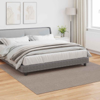 Produktbild för Områdesmattor Fyrkantig LUGO Taupe 240 x 240 cm Polyester