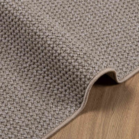 Produktbild för Områdesmattor Fyrkantig LUGO Taupe 240 x 240 cm Polyester