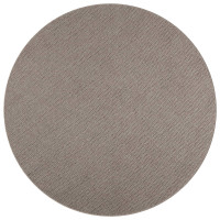 Produktbild för Områdesmattor Rund LUGO Taupe Ø 120 CM Polyester