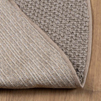 Produktbild för Områdesmattor Rund LUGO Taupe Ø 120 CM Polyester