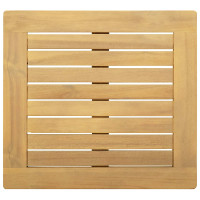Produktbild för Kaffeebord Ljus akacia 45 x 45 x 36 cm Massivt Akaciaträ