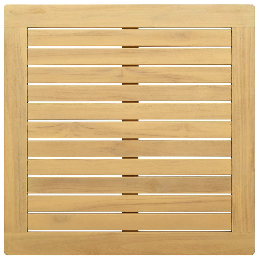 Produktbild för Kaffeebord Ljus akacia 60 x 60 x 36 cm Massivt Akaciaträ