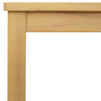 Produktbild för Kaffeebord Ljus akacia 60 x 60 x 36 cm Massivt Akaciaträ