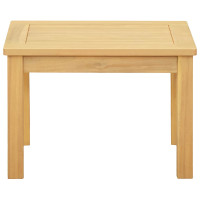 Produktbild för Kaffeebord Ljus akacia 50 x 35 x 36 cm Massivt Akaciaträ