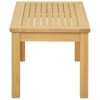Produktbild för Kaffeebord Ljus akacia 70 x 40 x 36 cm Massivt Akaciaträ