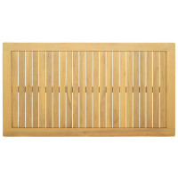 Produktbild för Kaffeebord Ljus akacia 110 x 60 x 45 cm Massivt Akaciaträ