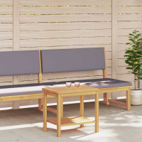 Produktbild för Sidobord Olivenatur 50 x 35 x 45 cm Massivt Akaciaträ