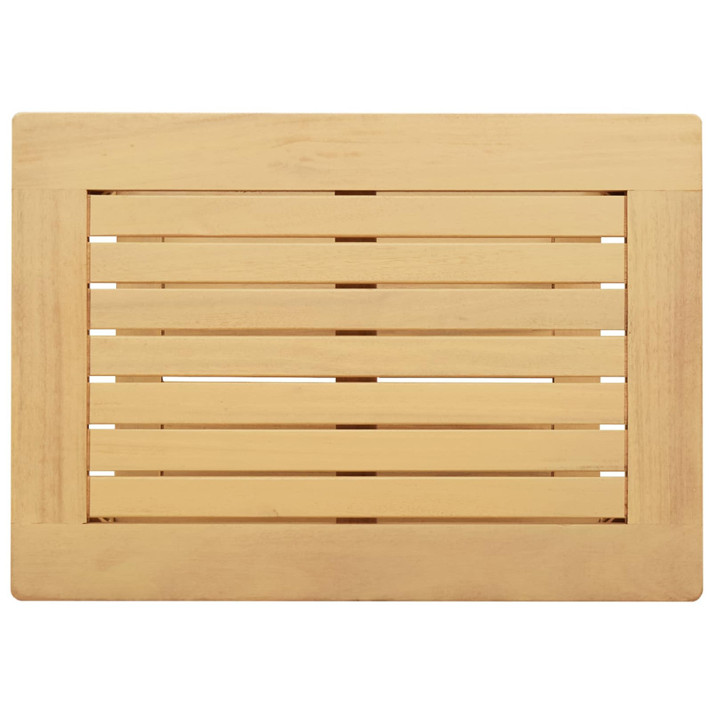 Produktbild för Sidobord Olivenatur 50 x 35 x 45 cm Massivt Akaciaträ