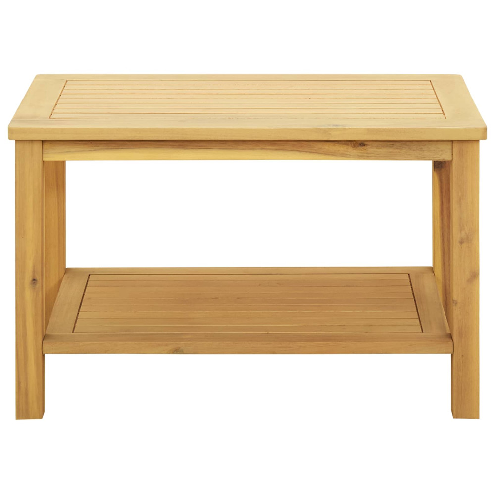 Produktbild för Sidobord Olivenatur 70 x 40 x 45 cm Massivt Akaciaträ