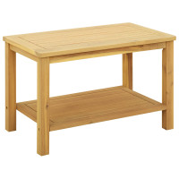 Produktbild för Sidobord Olivenatur 70 x 40 x 45 cm Massivt Akaciaträ