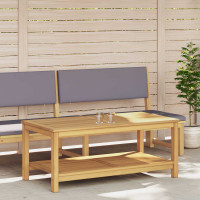 Produktbild för Sidobord Olivenatur 110 x 55 x 45 cm Massivt Akaciaträ