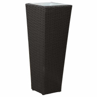 Produktbild för Utomhusset 3 pcs Svart Metall