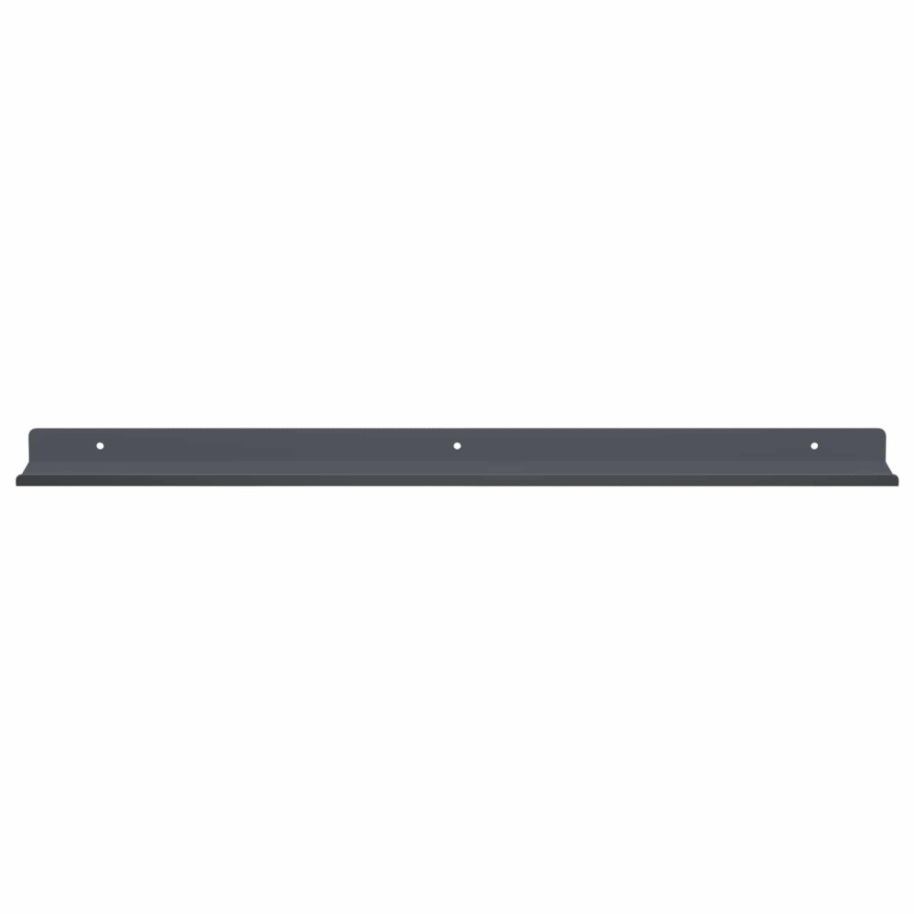 Produktbild för Flytande hylla 4 pcs Antracit 60 x 8,5 x 2,5 cm Stål