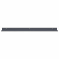 Produktbild för Flytande hylla 4 pcs Antracit 60 x 8,5 x 2,5 cm Stål