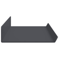 Produktbild för Flytande hylla 4 pcs Antracit 60 x 8,5 x 2,5 cm Stål