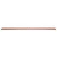 Produktbild för Flytande hylla Väggmonterad 4 pcs Rosa 80 x 9 x 2,5 cm Stål