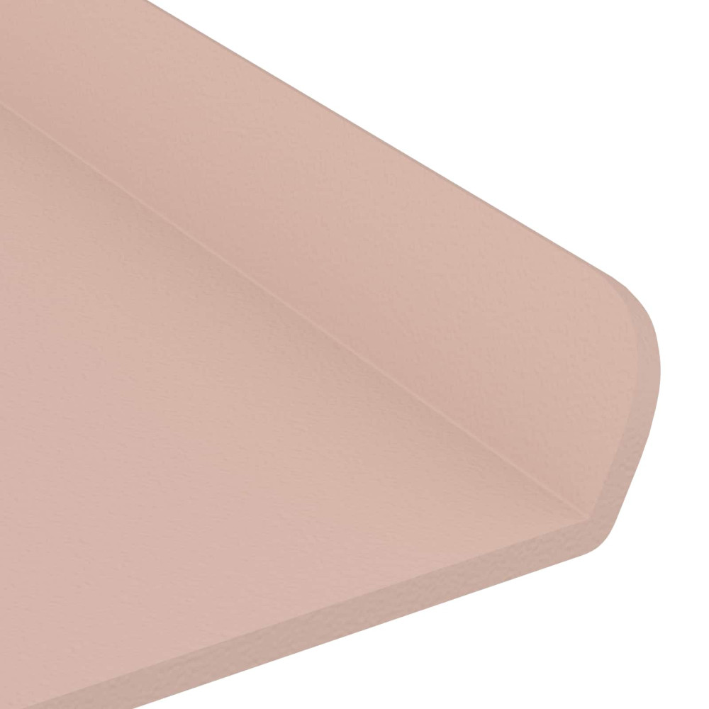 Produktbild för Flytande hylla Väggmonterad 4 pcs Rosa 80 x 9 x 2,5 cm Stål