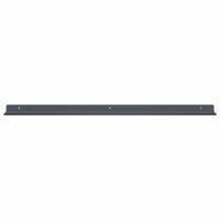 Produktbild för Flytande hylla Väggmonterad 2 pcs Antracit 80 x 9 x 2,5 cm Stål