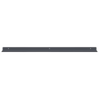 Produktbild för Flytande hylla Väggmonterad 4 pcs Antracit 80 x 9 x 2,5 cm Stål