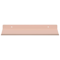 Produktbild för Flytande hylla Väggmonterad 4 pcs Rosa 30 x 18 x 2,5 cm Stål