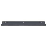 Produktbild för Flytande hylla 4 pcs Antracit 60 x 18 x 2,5 cm Stål
