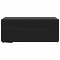 Produktbild för Pall Svart 101 x 41 x 40 cm Sammet och konstruerat trä
