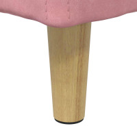Produktbild för Ottoman med förvaring 40 x 40 x 45 cm Sammet