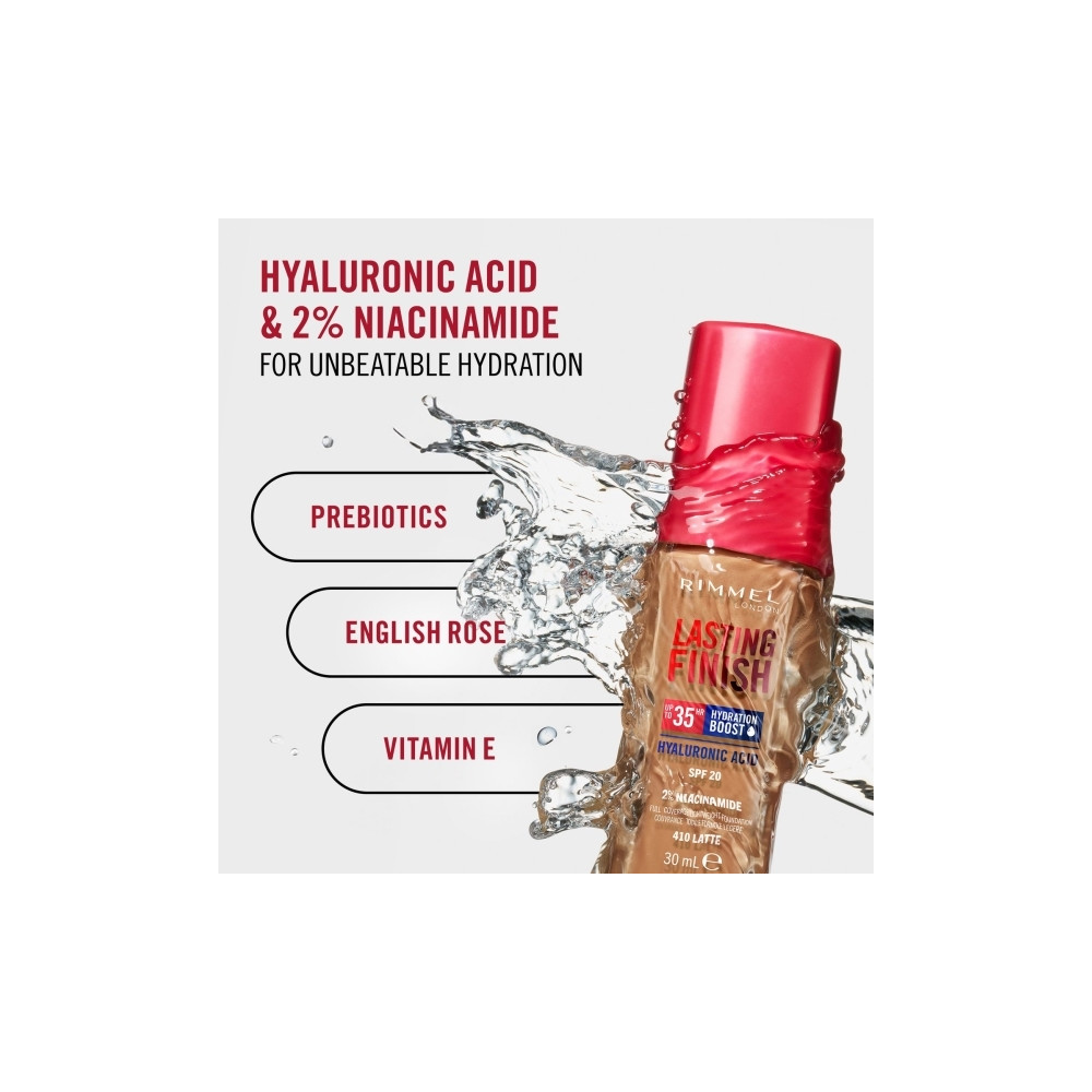 Produktbild för Rimmel Lasting Finish, Pumpflaska, Kräm, Ger lyster, Fuktgiv...