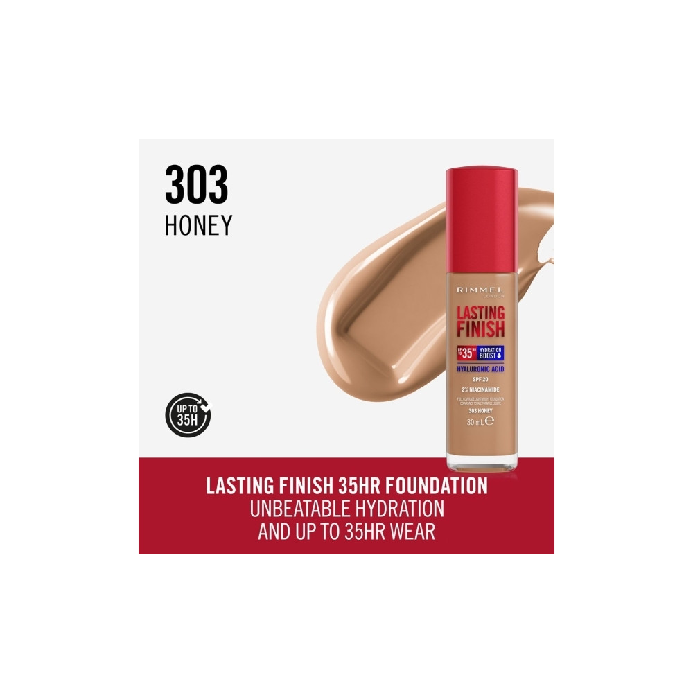 Produktbild för Rimmel Lasting Finish, Pumpflaska, Kräm, Ger lyster, Fuktgiv...