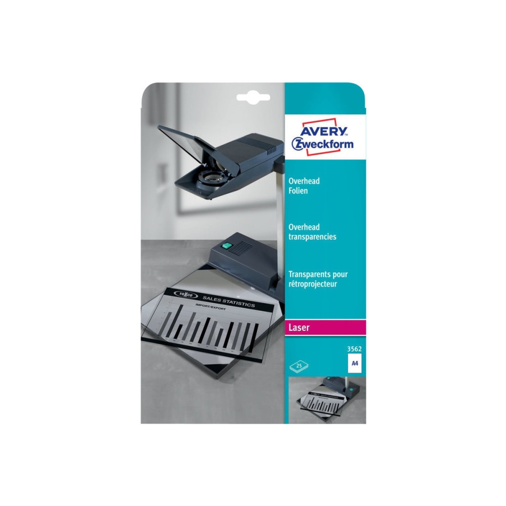 Produktbild för Avery - film - 20 stk - A4