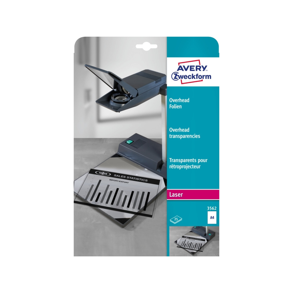 Produktbild för Avery - film - 20 stk - A4