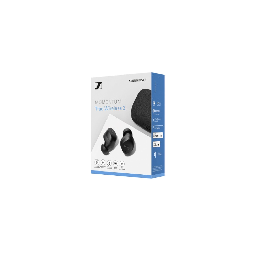 Produktbild för Sennheiser MOMENTUM True Wireless 3 - True wireless-hörlurar med mikrofon