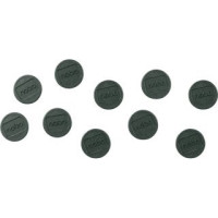 Produktbild för Nobo magnet - 2,4 cm diameter - svart (paket om 10)