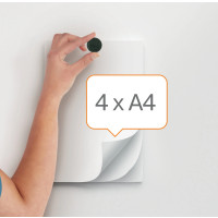 Produktbild för Nobo magnet - 2,4 cm diameter - svart (paket om 10)