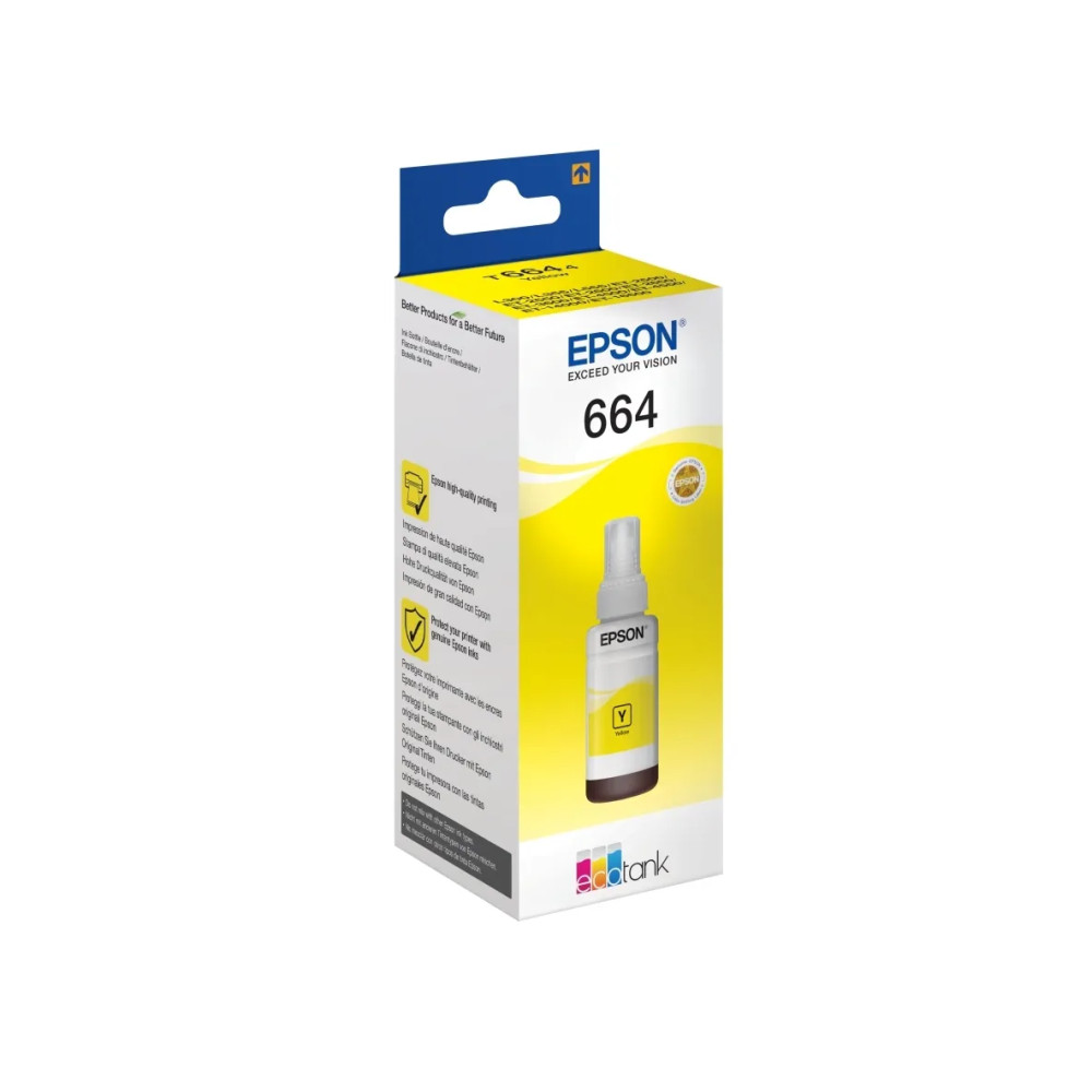 Produktbild för Epson T6644 - gul - original - påfyllnadsbläck
