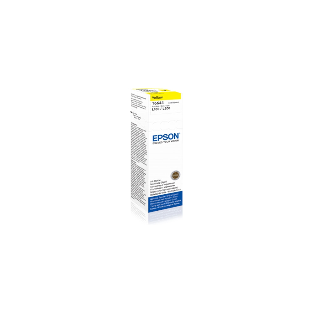 Produktbild för Epson T6644 - gul - original - påfyllnadsbläck