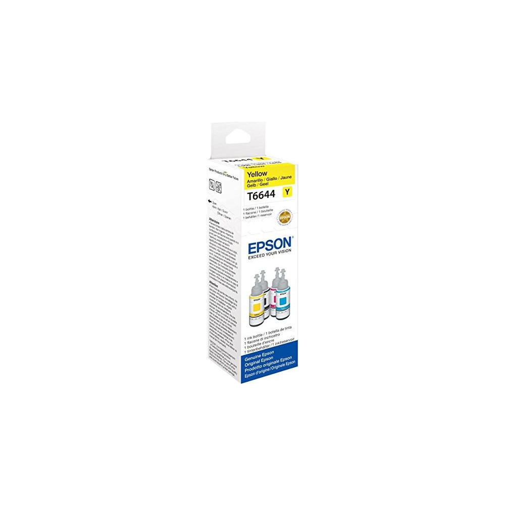 Produktbild för Epson T6644 - gul - original - påfyllnadsbläck