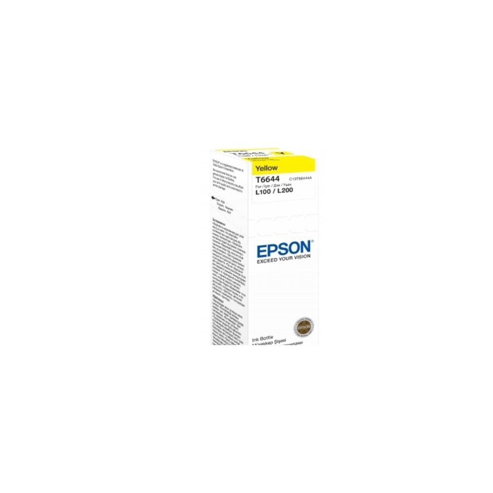 Produktbild för Epson T6644 - gul - original - påfyllnadsbläck