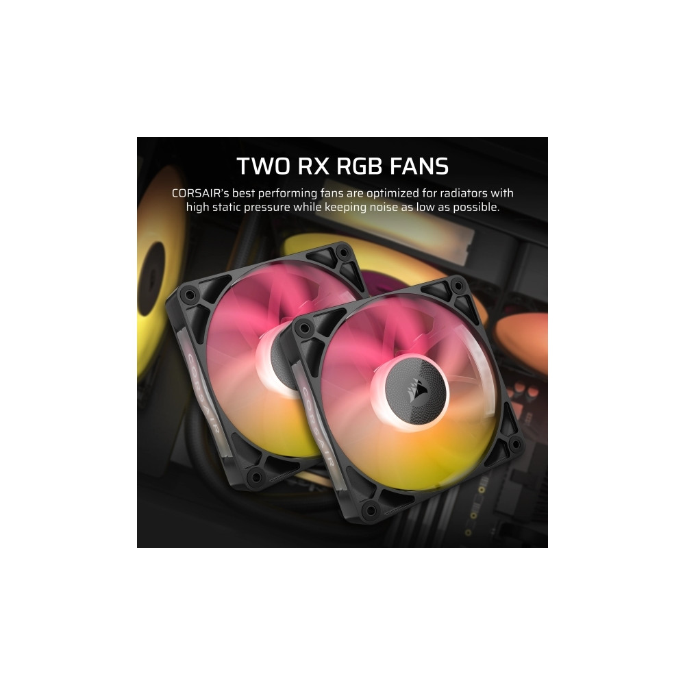 Produktbild för CORSAIR iCUE Link TITAN 240 RX RGB - kylsystem med vätska till processorn
