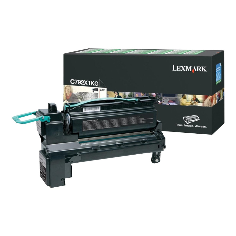 Produktbild för Lexmark - Extra lång livslängd - svart - original - tonerkassett - LCCP, LRP