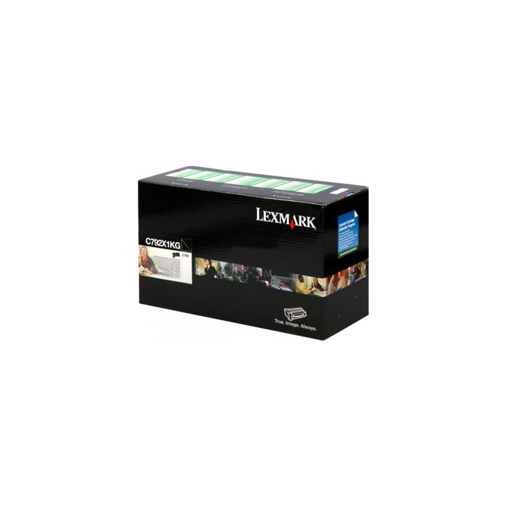 Produktbild för Lexmark - Extra lång livslängd - svart - original - tonerkassett - LCCP, LRP