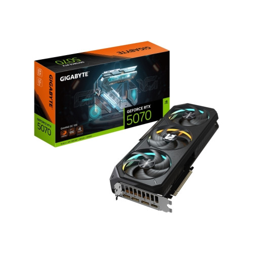 Gigabyte Technology Gigabyte GeForce RTX 5070 GAMING OC 12G - grafikkort - GeForce RTX 5070 - 12 GB