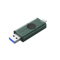 Produktbild för Kingston DataTraveler Duo - USB flash-enhet - 256 GB