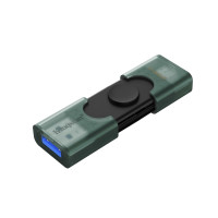 Produktbild för Kingston DataTraveler Duo - USB flash-enhet - 256 GB