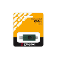 Produktbild för Kingston DataTraveler Duo - USB flash-enhet - 256 GB