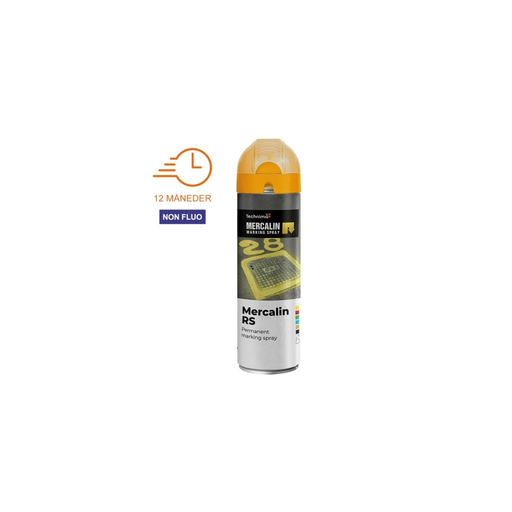 Produktbild för MERCALIN varumärke spray RS 500 ml. ORANGE